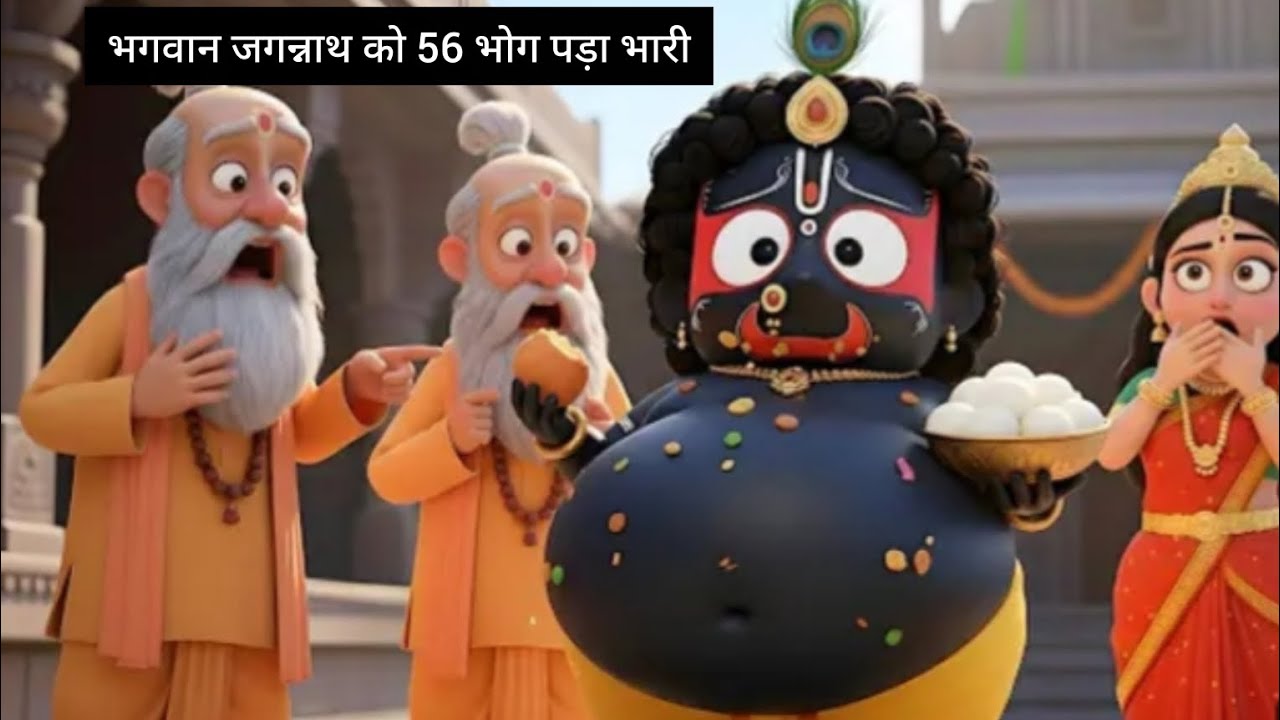 भगवान जगन्नाथ को 56 भोग बड़ा भारी