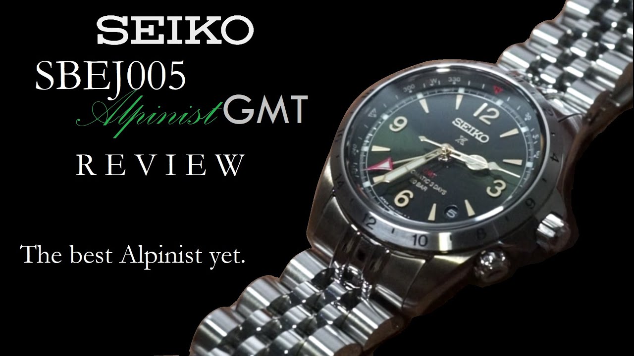 Seiko SBEJ005 Alpinist GMT Review | The Best Alpinist Yet