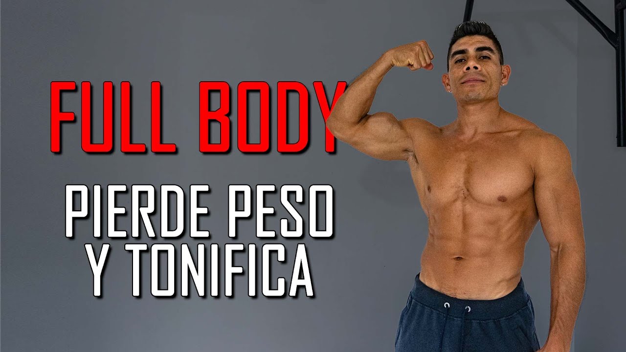 Rutina de Cuerpo Completo para Tonificar y Perder Peso (30 MIN) ¡Sin Equipo!