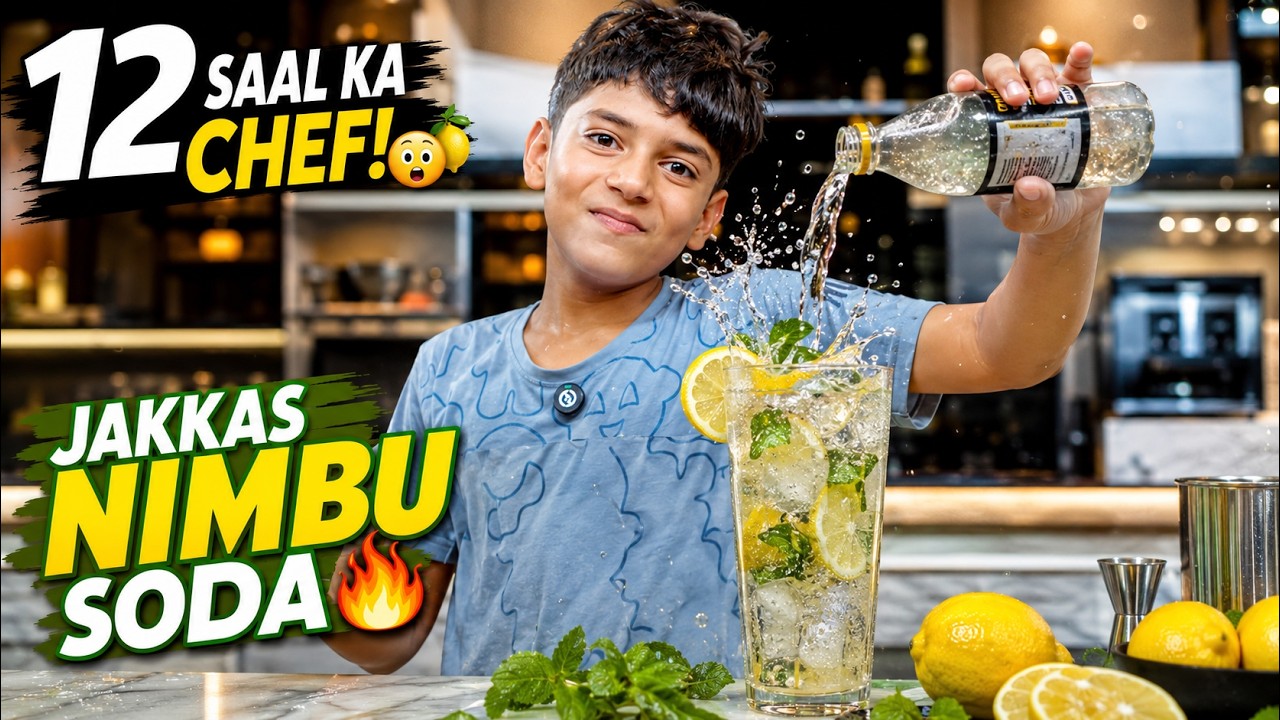 12 Saal Ke Chef Ne Banayi Jakkas Nimbu Soda 😱🍋 | Soda Recipe | Mann Nahi Bharega | Umang talaviya