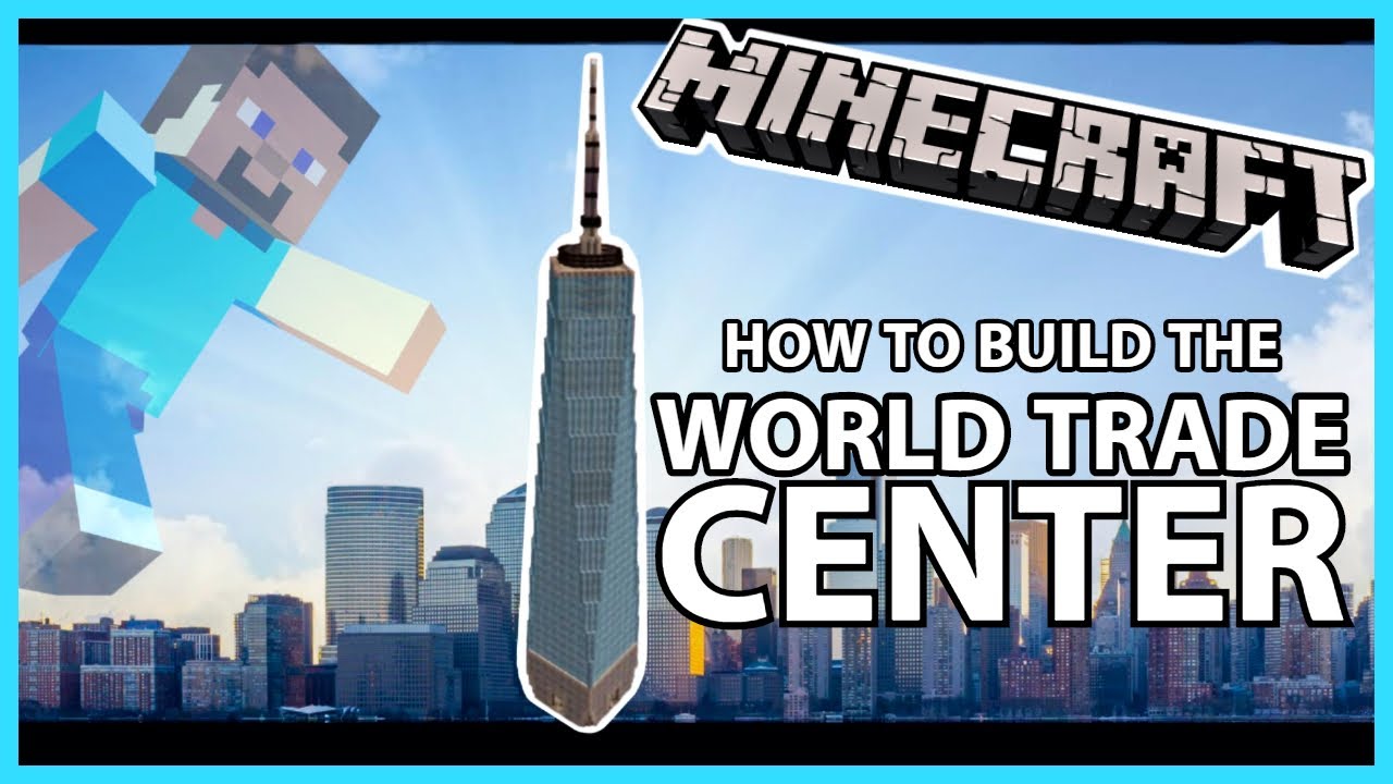 How to build the World Trade Center (Freedom Tower) in Minecraft - Tutorial