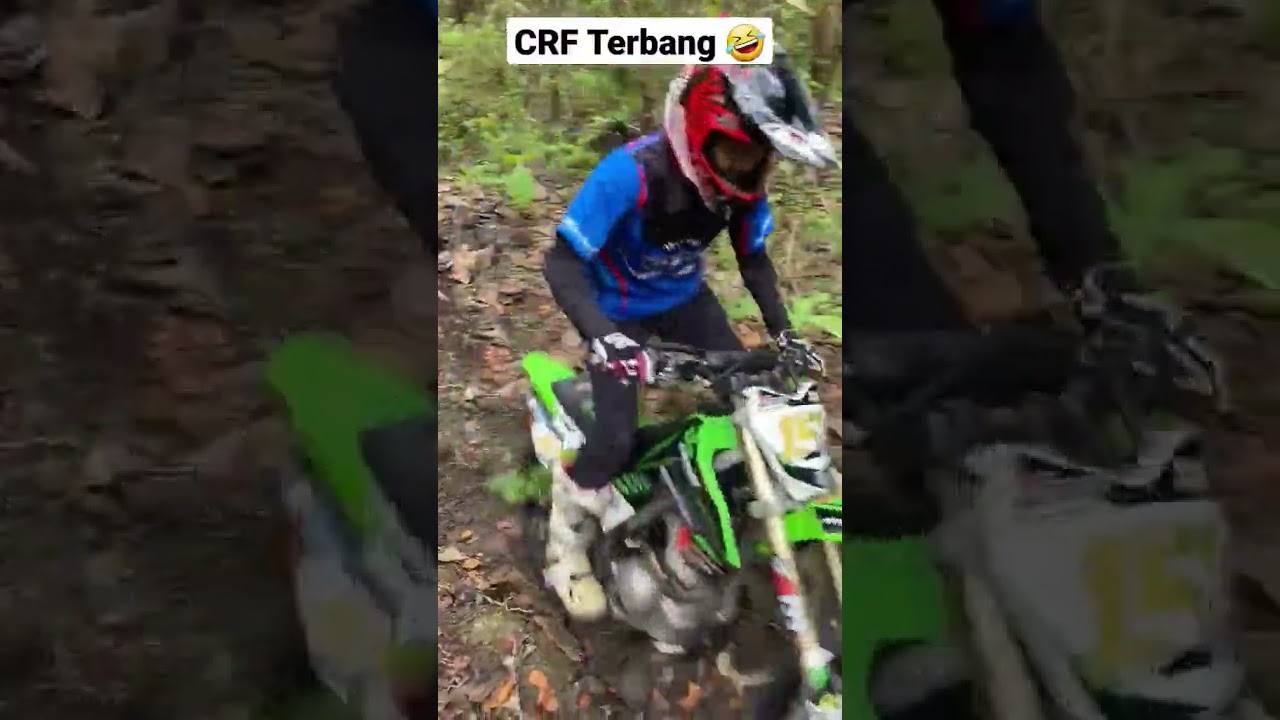 CRF Terbang Dan Hempaskan 