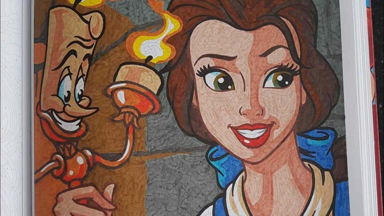 Duo coloriage avec Caroline (Couleur Diamant Painting )