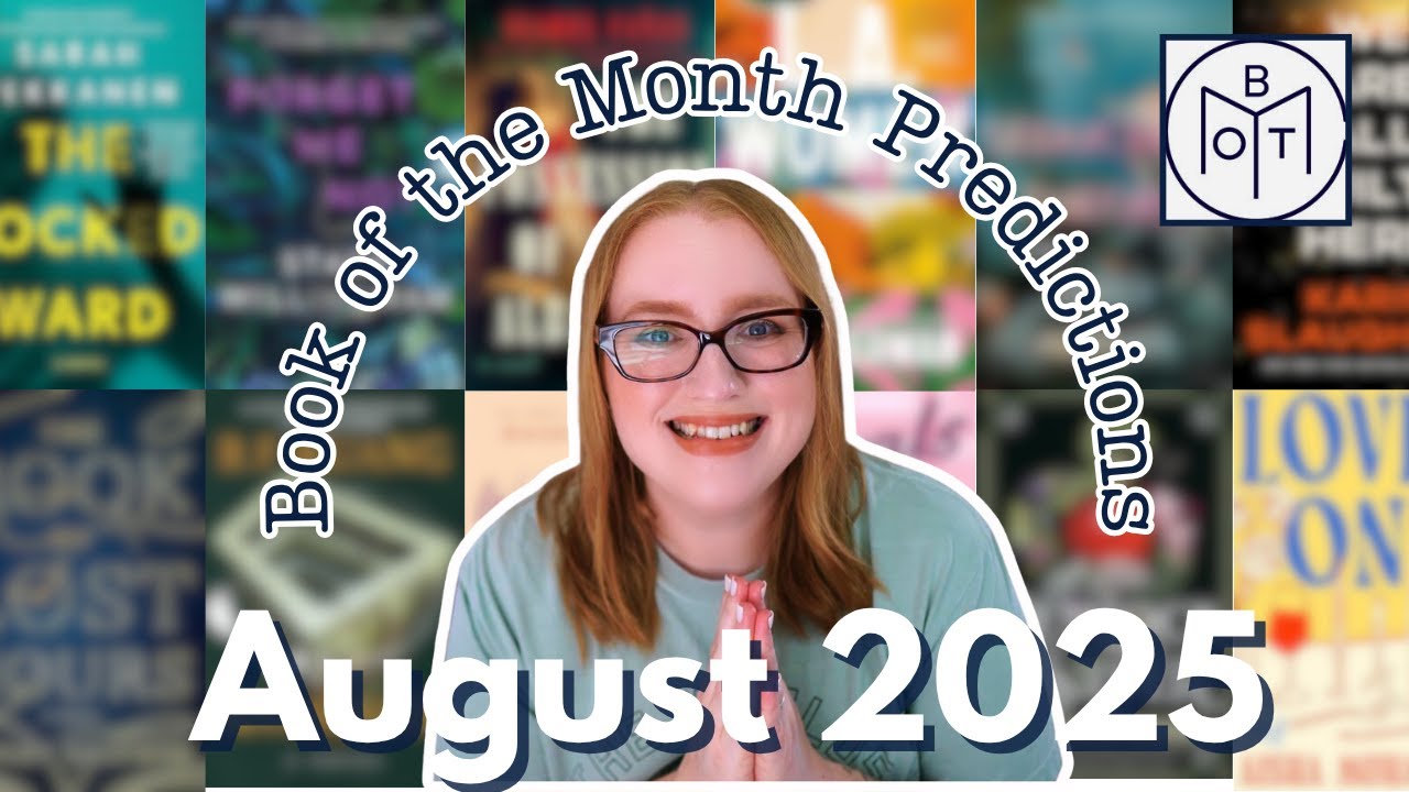 August 2025 📚 Book of the Month Predictions📚 Ft. A Special Guest 🐈