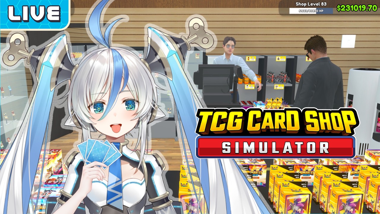 【TCG Card Shop Simulator】ลุ้นเปิดแพ็คจนร้านเกือบเจ๊ง