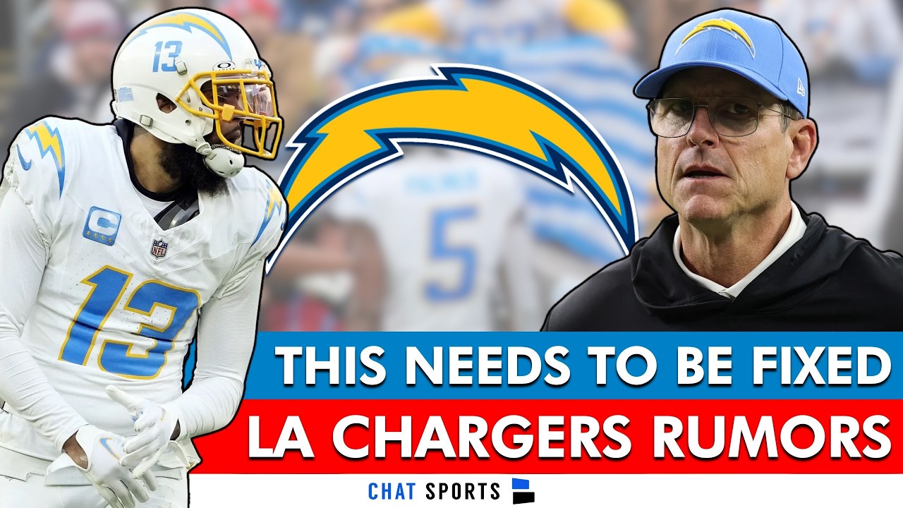 LA Chargers Fans Get A TRIPLE DOSE Of Wide Receiver Rumors + Chargers Make SMART Signing