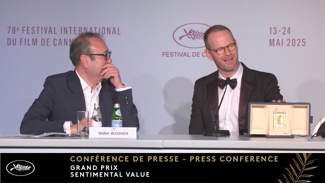 GRAND PRIX - Press Conference - PALMARES - English - Cannes 2025