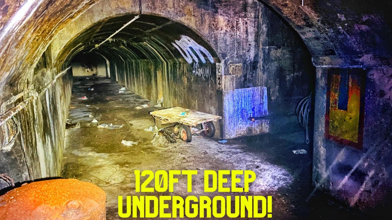Portsmouth’s Deep WW2 Fuel Tunnels ABANDONED 30 Years! (re-upload)