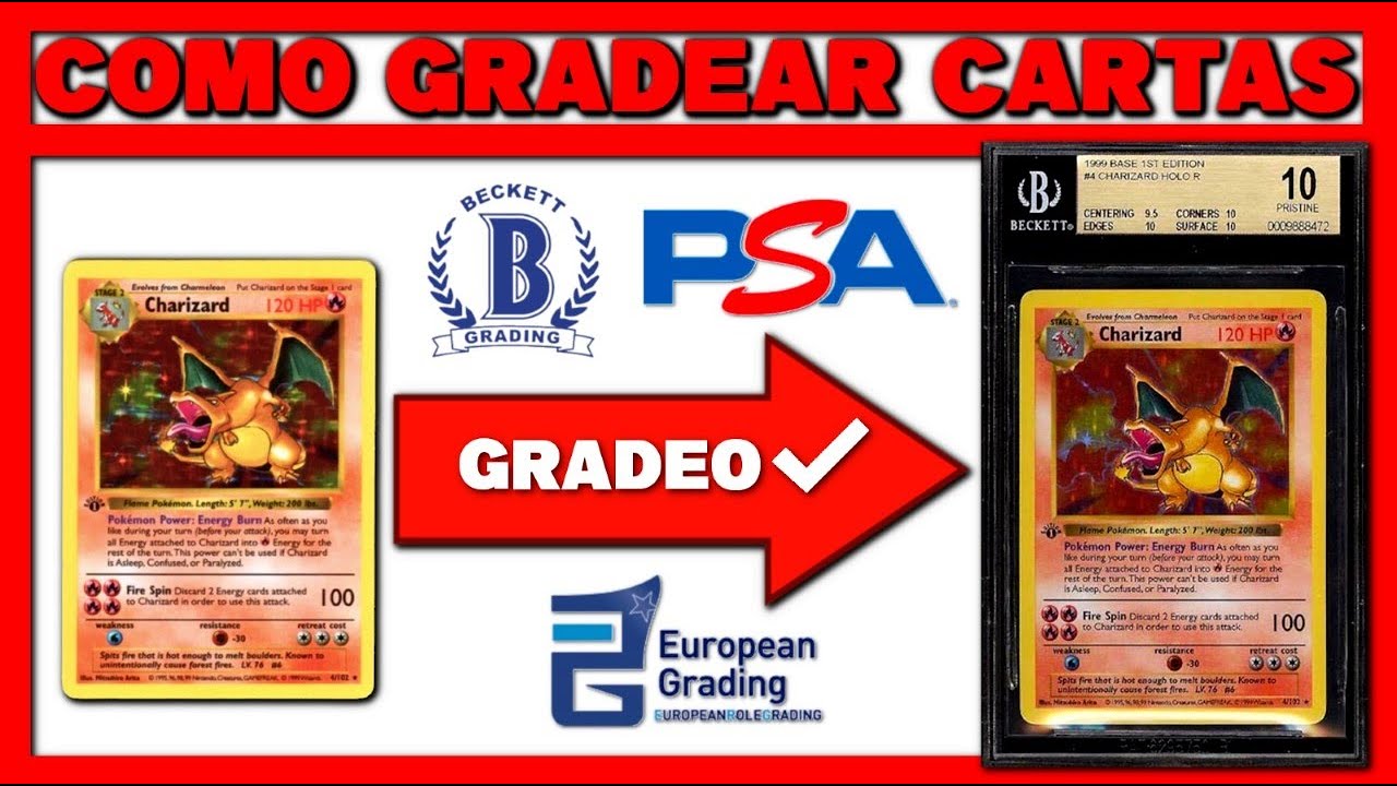 TUTORIAL DE COMO GRADEAR TUS CARTAS¡ ¿PSA, BECKETT, EUROPEAN GRADING? PRECIOS,TIEMPO DE ESPERA...