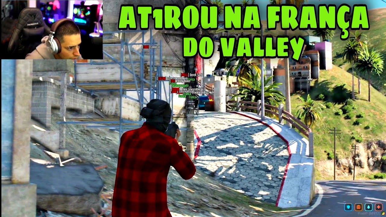 CONNOR NO VALLEY - AT1ROU NA FRANÇA DO VALLEY E FOI PERSEGUIDO