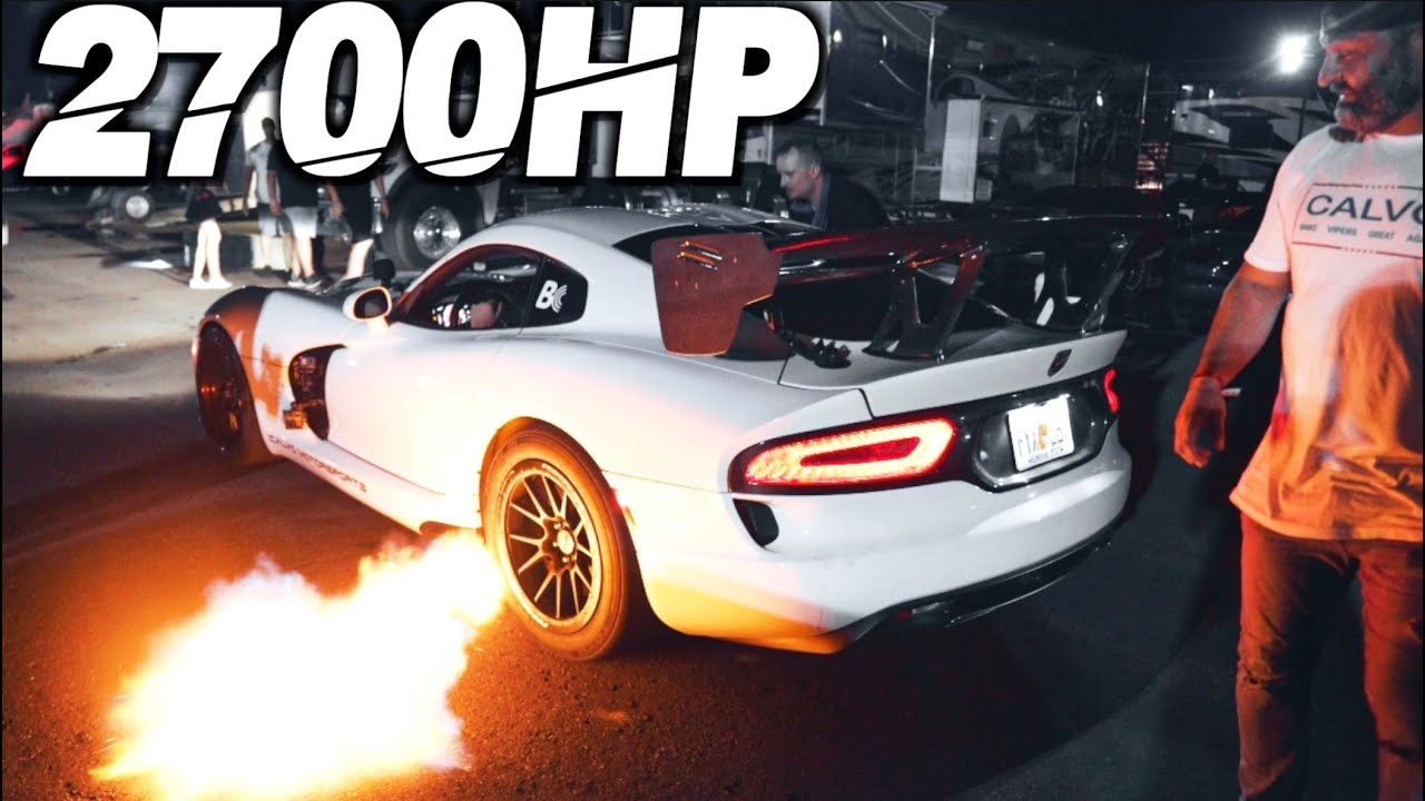 2700HP Turbo Vipers BEAT EVERYONE! - NEW RWD KING (2200+HP AWD VS RWD Battle)