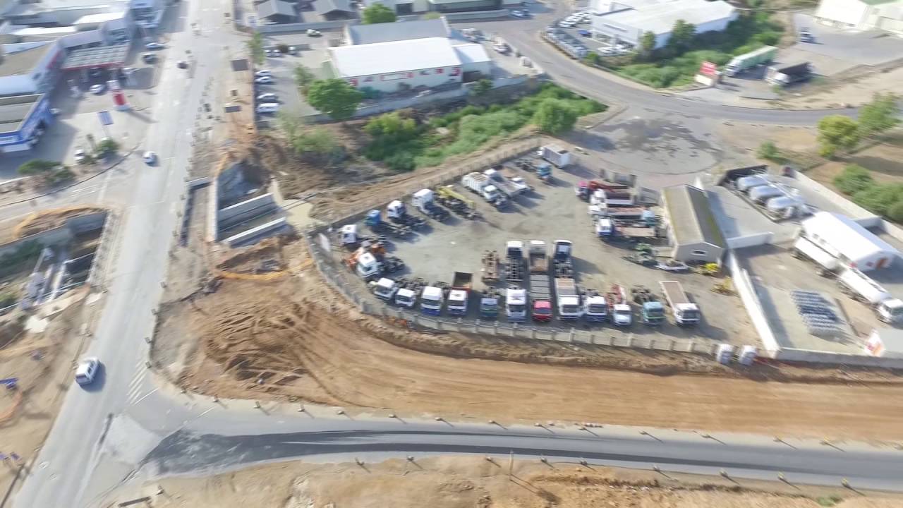 Drone - Malmesbury N7 Roadworks