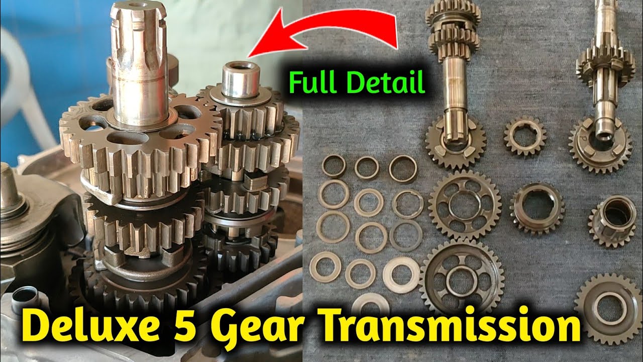 How To Assemble Honda Deluxe 5 Gear Transmission