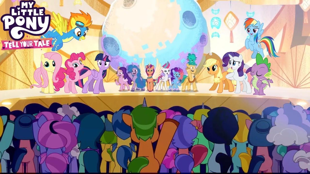 Ponies React To My Little Pony Tell Your Tale S1 Episode 59 Moon Festival (Haysay)