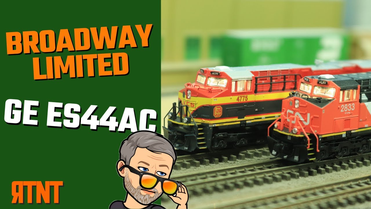 Локомотив ES44AC в масштабе N от Broadway Limited Imports