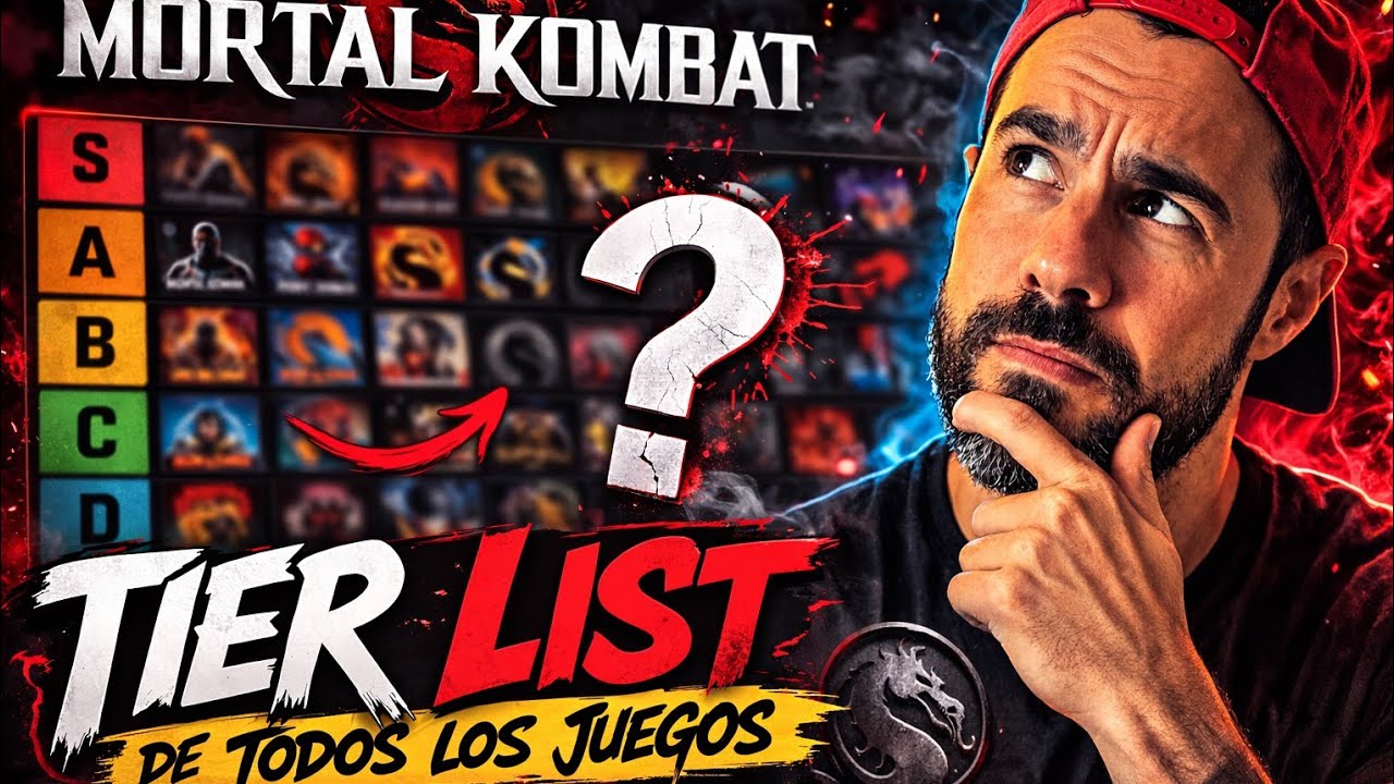 Tier list De todos los juegos de la saga 🗣️"Mortallllll Kombatttttt"