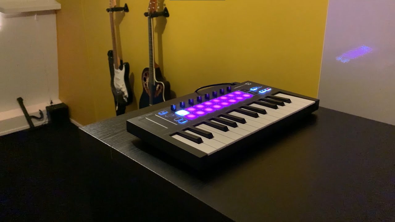 Blinding Lights - Launchkey Mini MK3 live loop cover