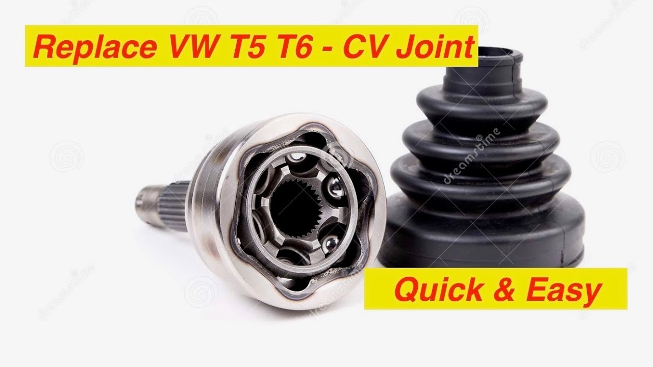 VW  - CV Joint - T5- T6 Transporter Multivan - How to remove & replace