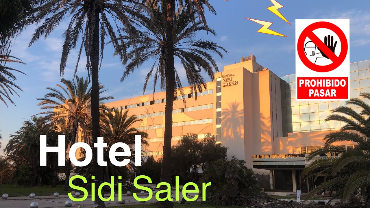 Hotel SIDI SALER desde el exterior 🤚🏻NO PASAR ⛔️