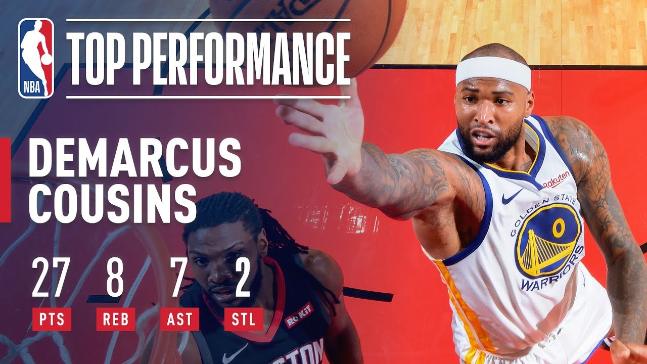 DeMarcus Cousins Goes For a Season-High 27 Points In Houston | March 13, 2019