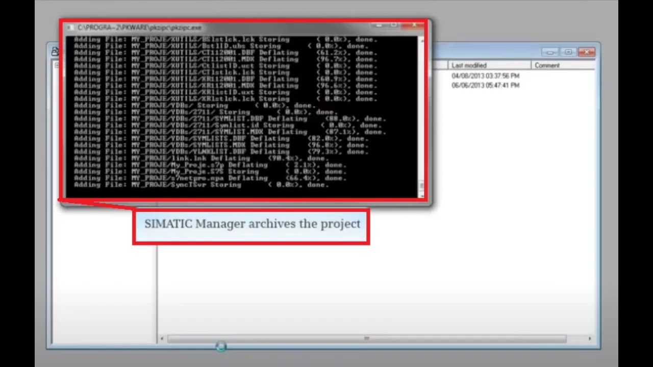 Saving S7 Project to Micro Memory Card with Simatic Manager Step 7