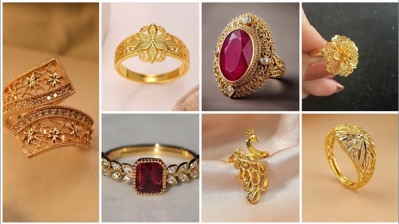 2026 Beautiful Gold Ring Design For Women  | Latest Gold Ring Ideas |