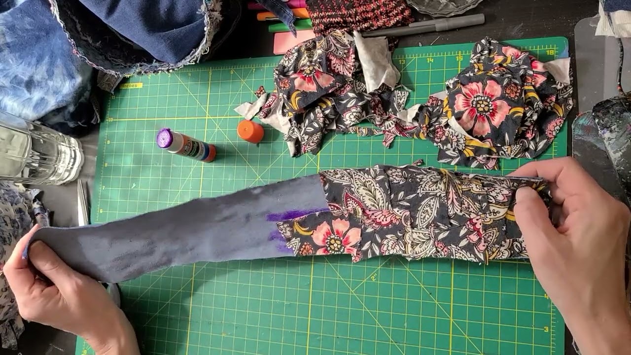 Scrappy Fabric Snippet Bowl Part I