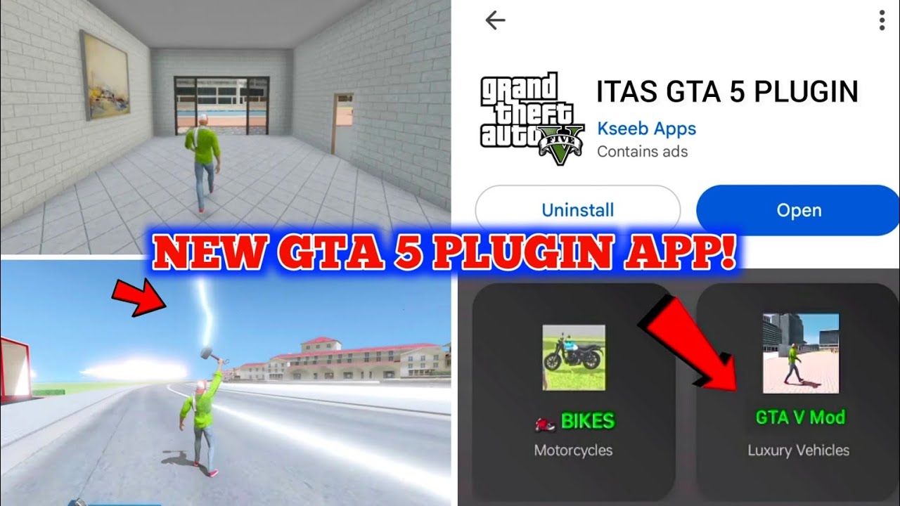 New GTA 5 PLUGIN App Indian Theft Aura Simulator 🤩 | How To Download GTA V Mod in Indian Theft Aura