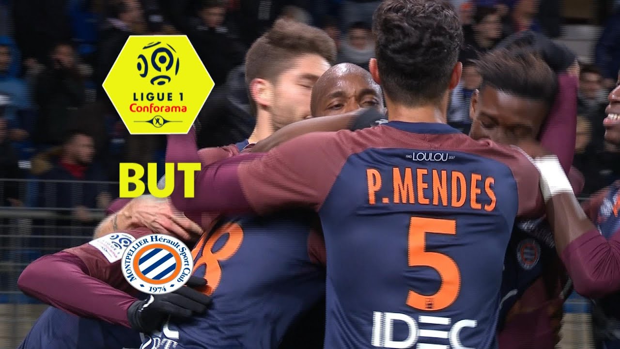 But Isaac MBENZA (71') / Montpellier H&eacute;rault SC - Angers SCO (2-1)  / 2017-18