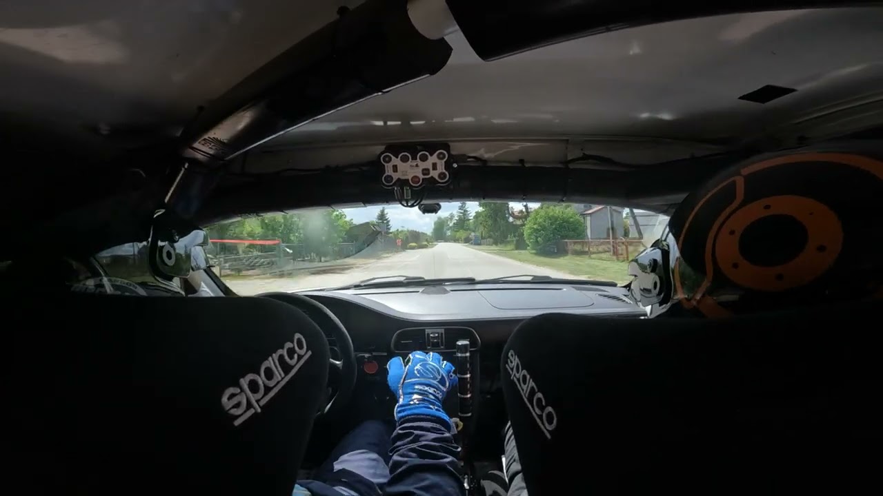 Rajd Nadwiślański 2024 Porsche GT3  Przygoda