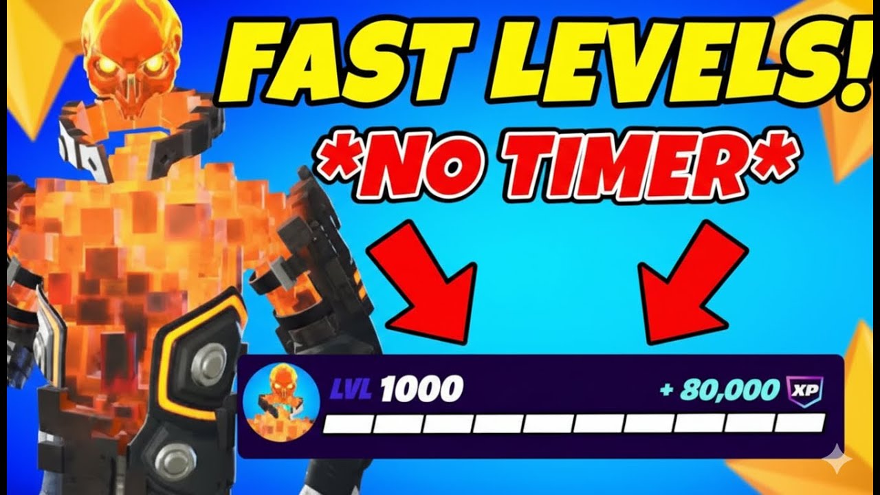 NEW AFK FAST Fortnite XP Glitch Map To Help LEVEL UP FAST In Chapter 7!