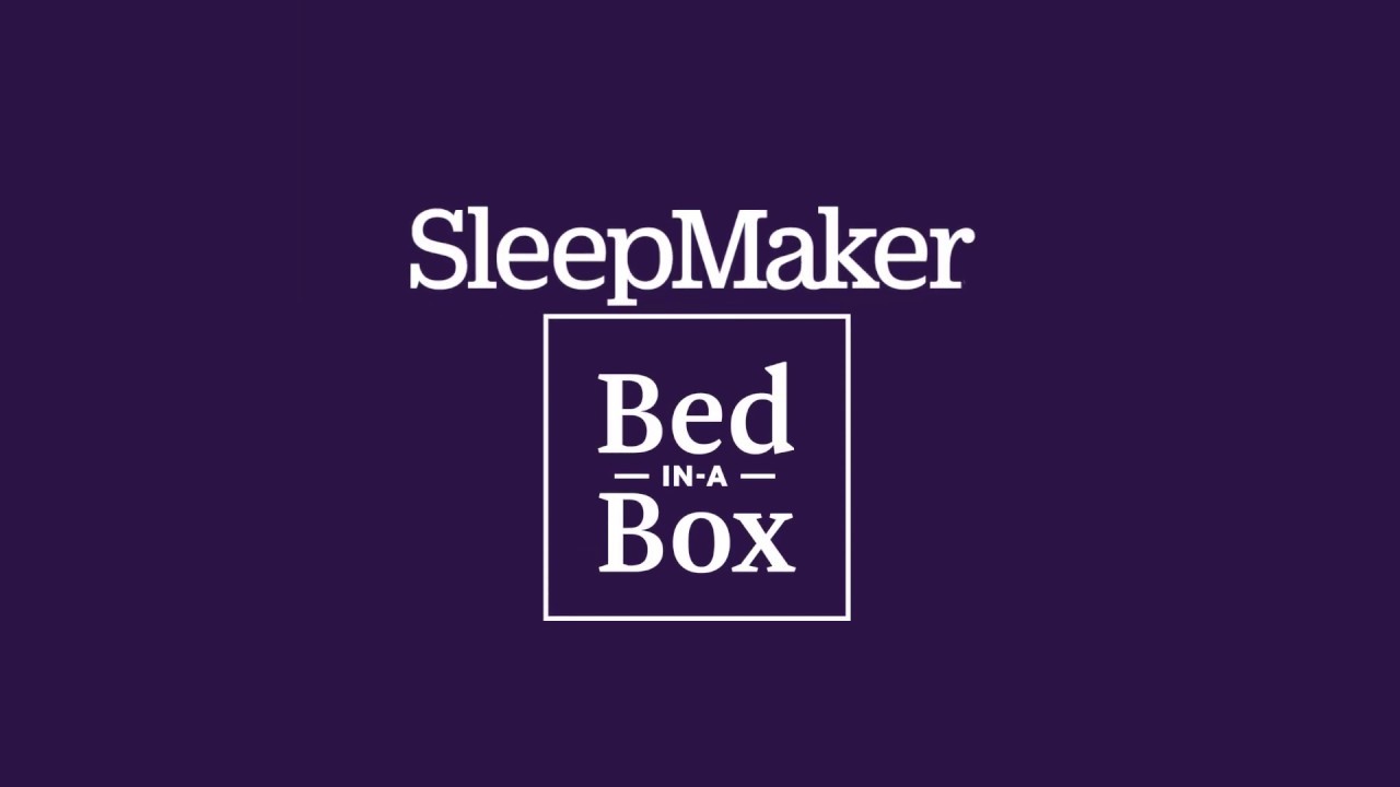 SleepMaker Bed in a Box unboxing video