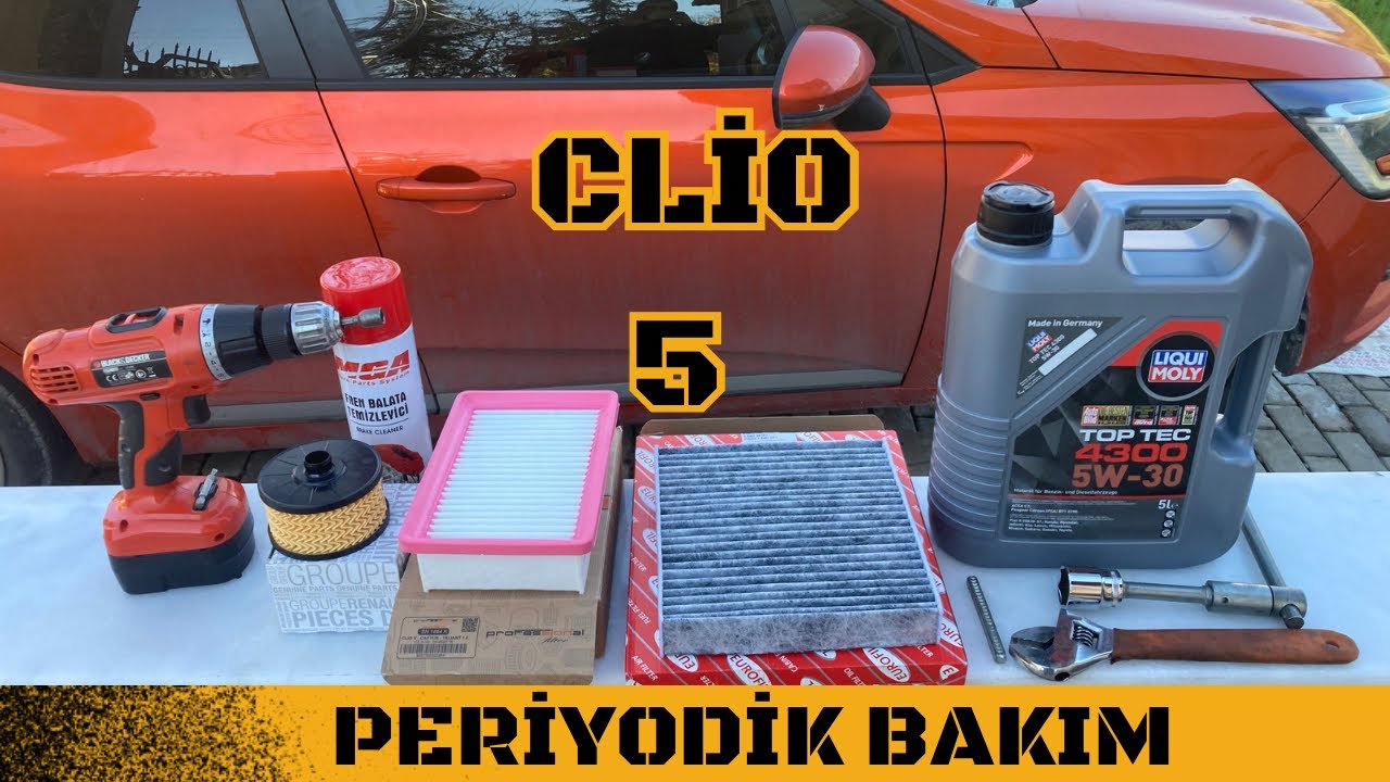 CLİO 5 PERİYODİK BAKIM 