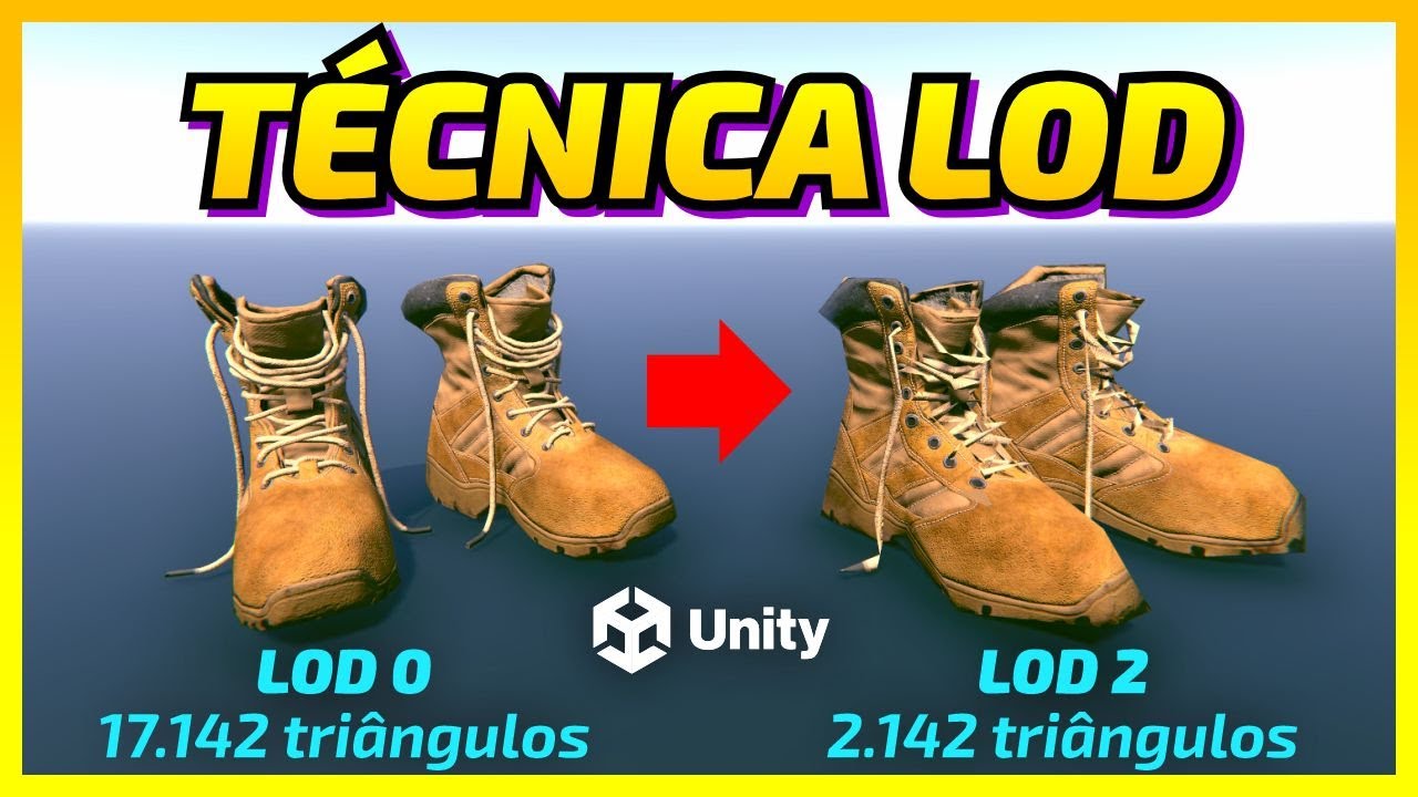 O que é LOD na Unity | Entenda a Técnica de Level of Detail
