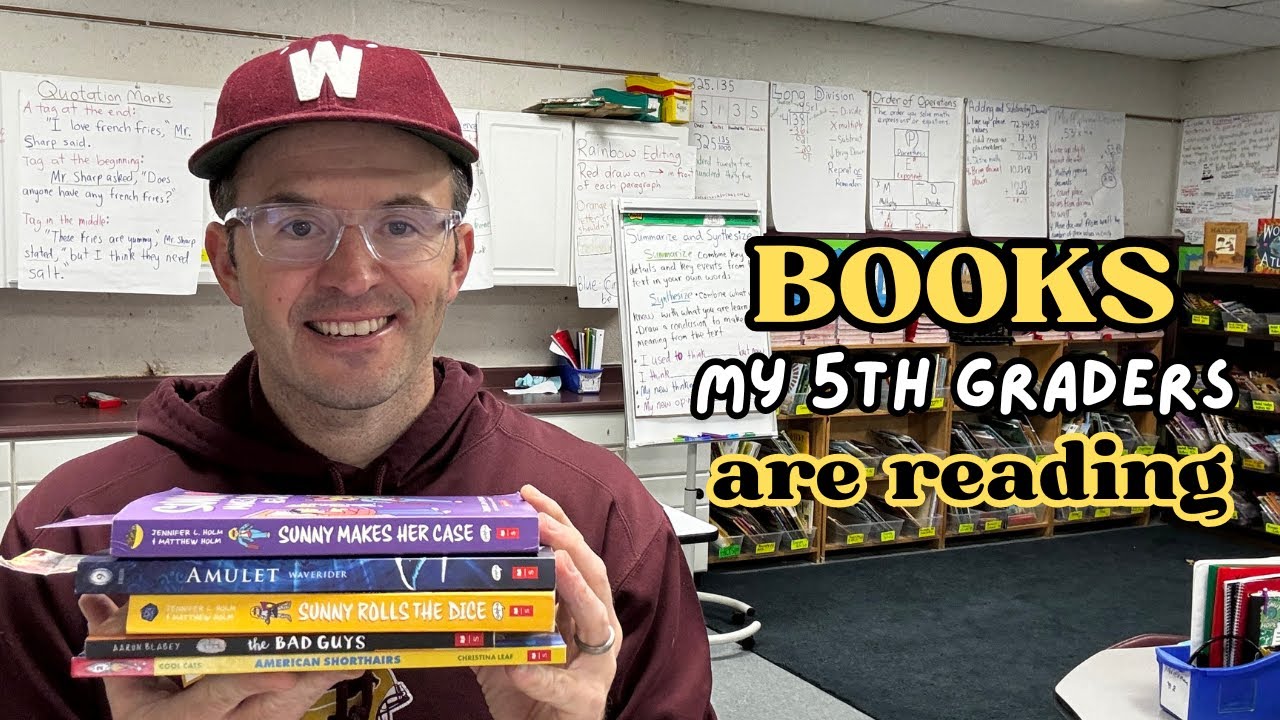 The Books My 5th Graders Are Reading - to start 2024