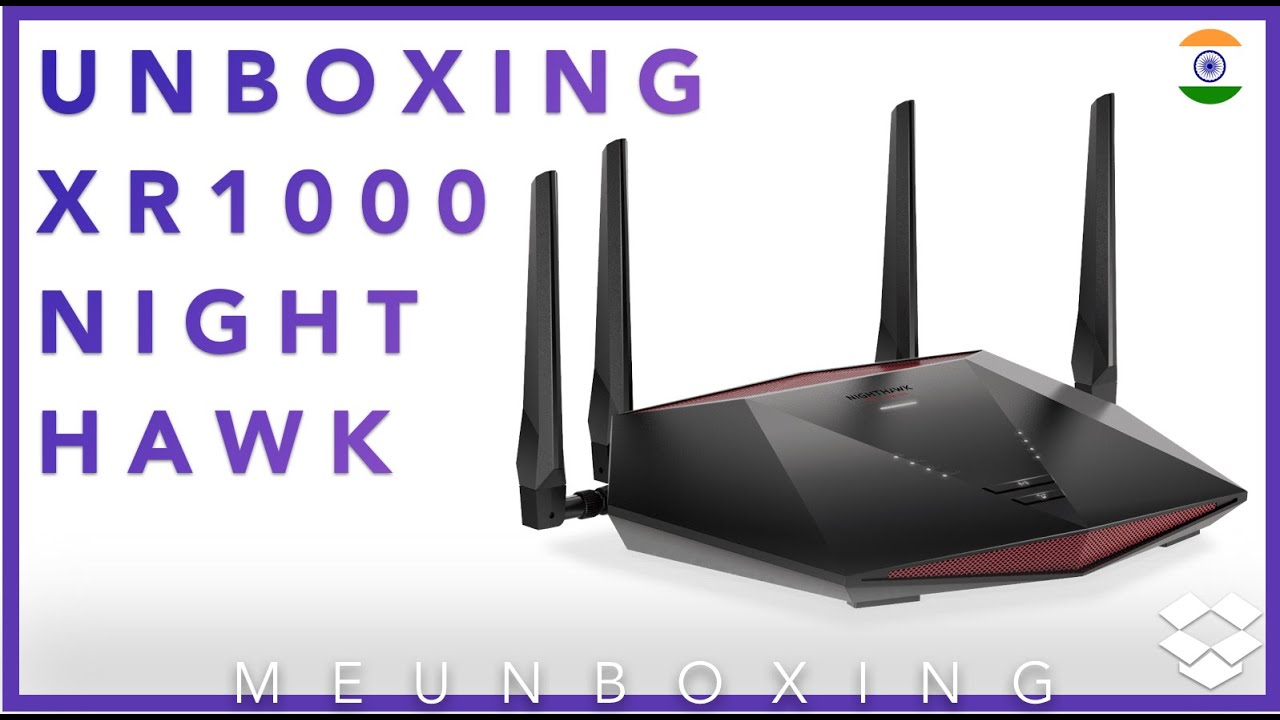 XR1000 NIGHT HAWK Pro Gaming Router #NightHawk #wifi6 #DumaOS