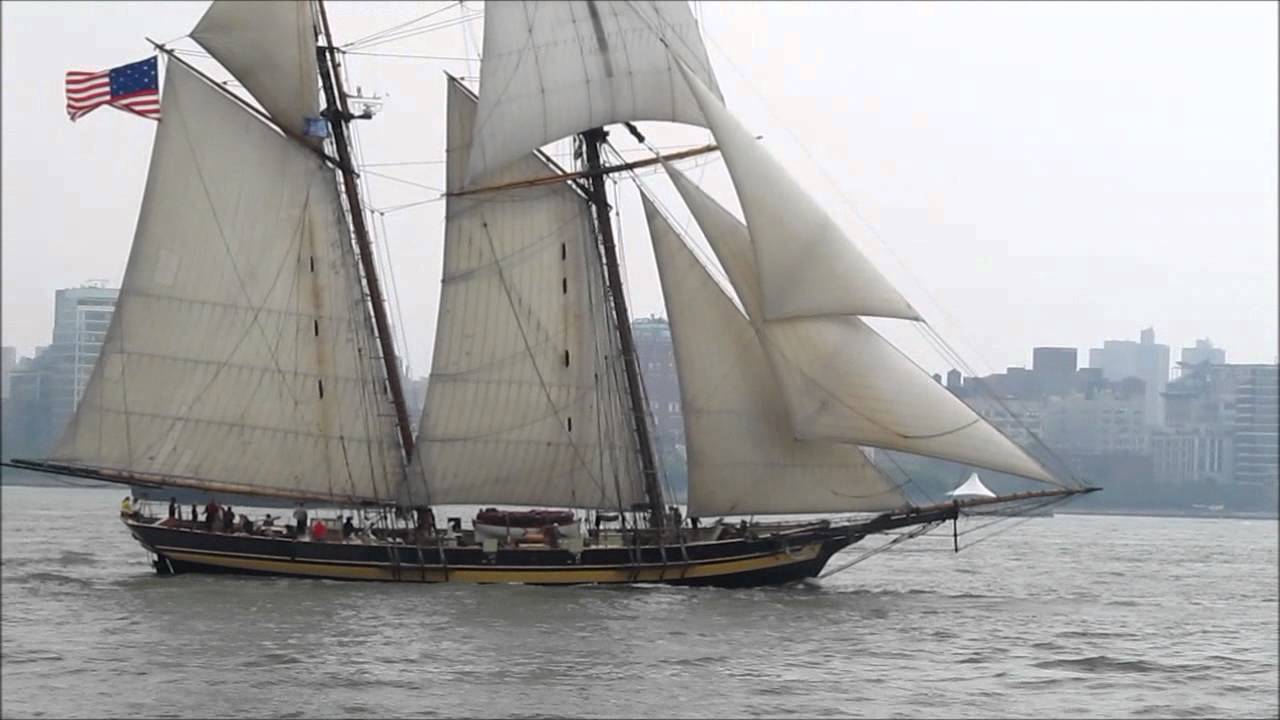 Operation Sail 2012: schooner Pride of Baltimore II & Mexican barque Cuauhtemoc