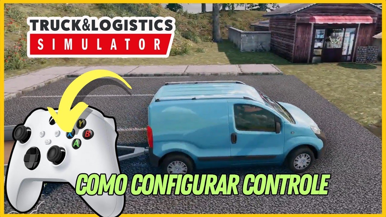 Truck & Logistics Simulator - Como Configurar o controle/Joystick  no PC