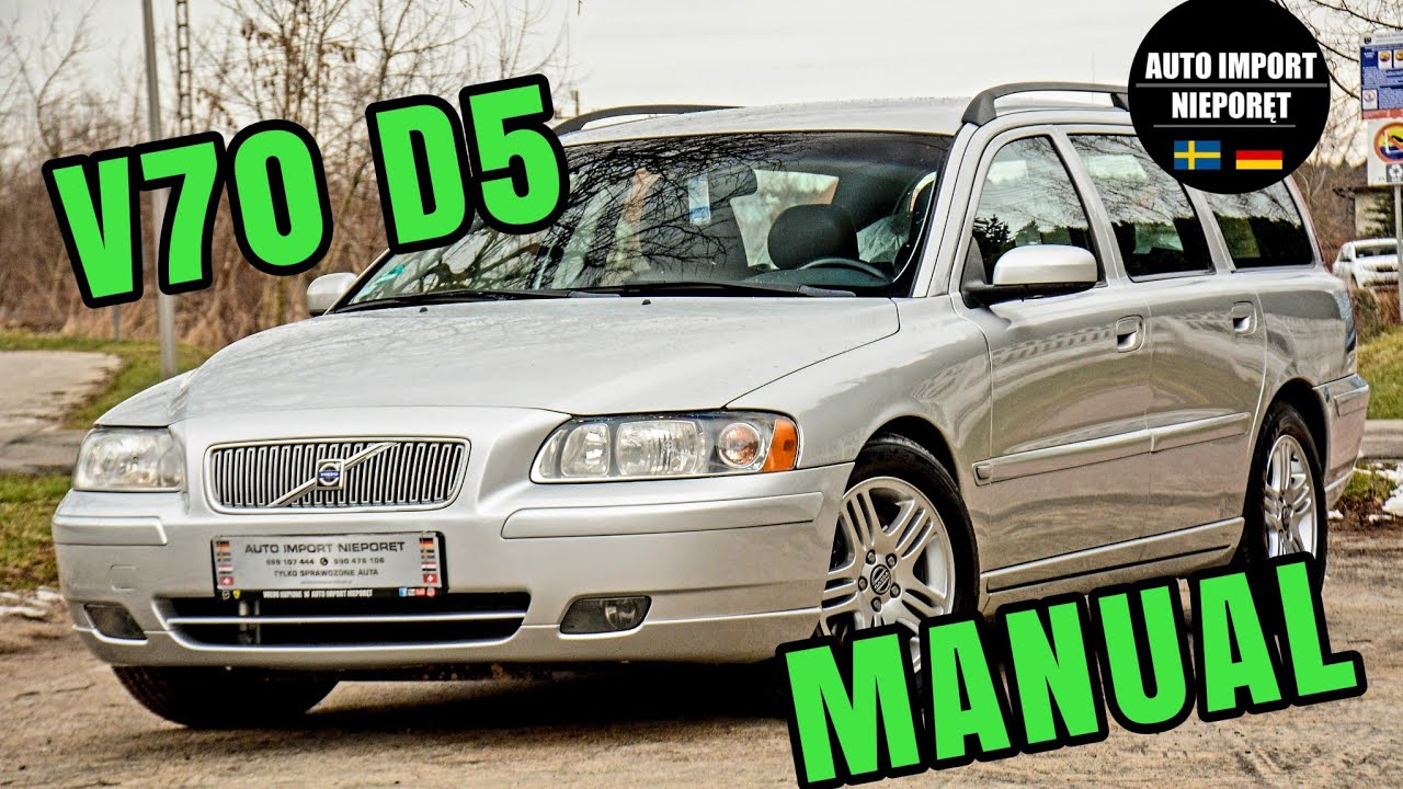 VOLVO V70 D5 ✅ MANUAL 6-BIEG&Oacute;W ✅ 185KM ✅ 2006 ✅ 2-WŁ ✅ MOMENTUM ✅