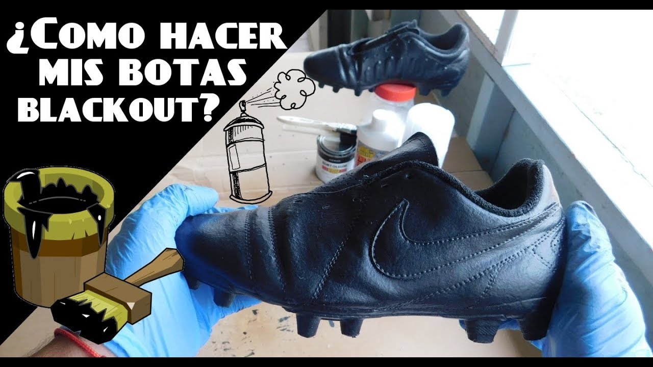 TUTORIAL Blackout / Como hacer mis botas blackout