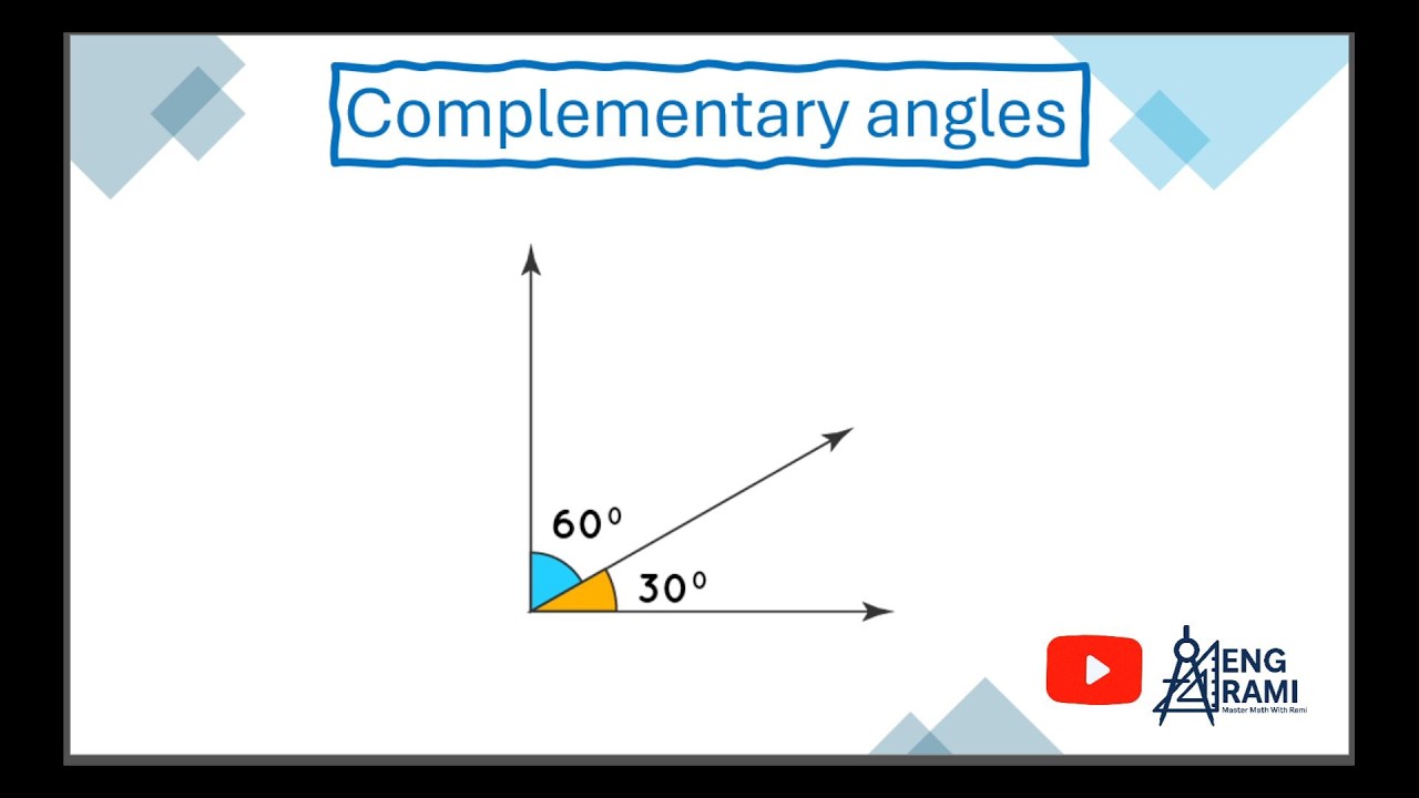 Complementary Angles Explained Clearly 📐 | Find the Missing Angle Fast!