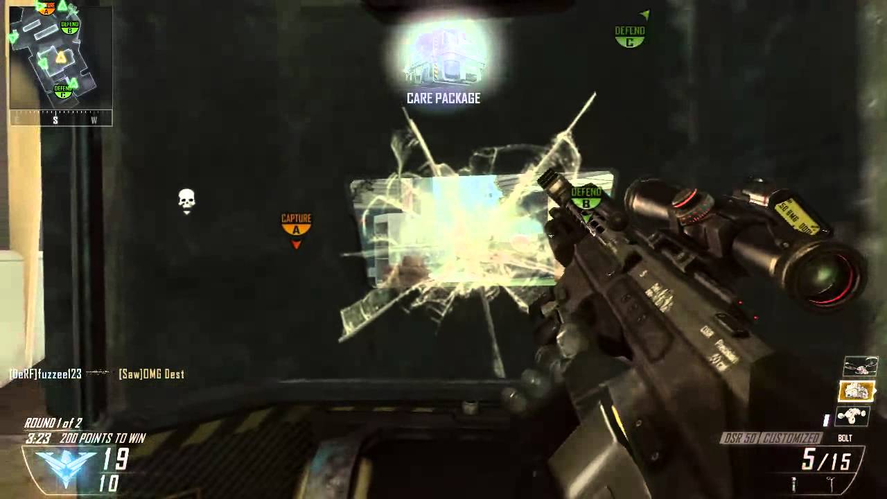 Sniping Behind an Assault Shield + 2 Collaterals