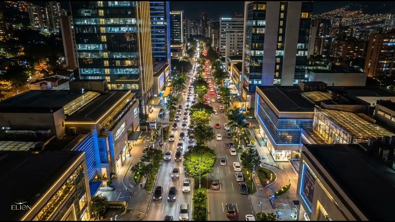 Medellin Night City Aesthetics | Trap Soul for Mental Clarity