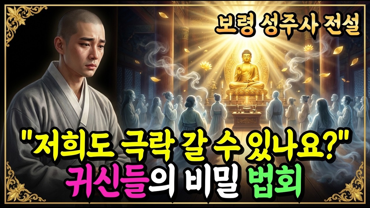 [불교이야기] 매월 보름 밤, 귀신들이 법당에 모여든다ㅣ
