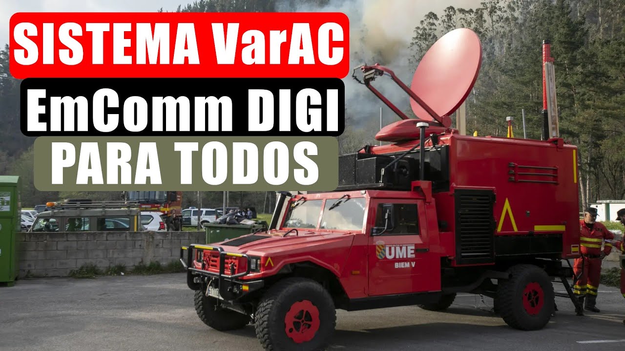 VarAC |  Sistema DEFINITIVO de Comunicaci&oacute;n de EMERGENCIAS Para CB y Radioaficionados.