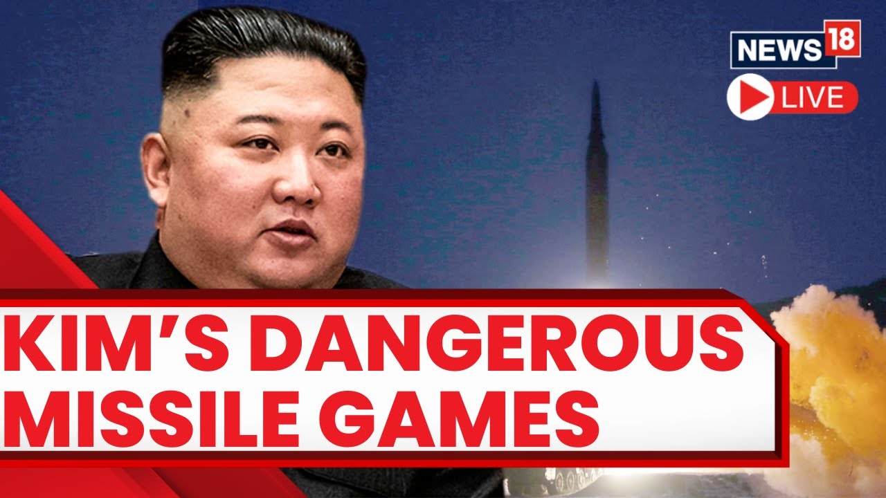 North Korea Said It Fired A Hwasong-18 Intercontinental Ballistic Missile Live  | Kim Jong Un News