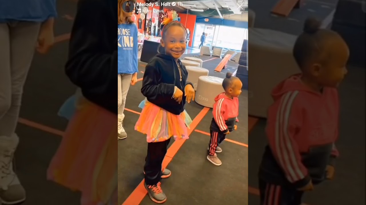 Melody Holt Celebrates Mariah and Maliah's Birthday Ninja Warrior Style!