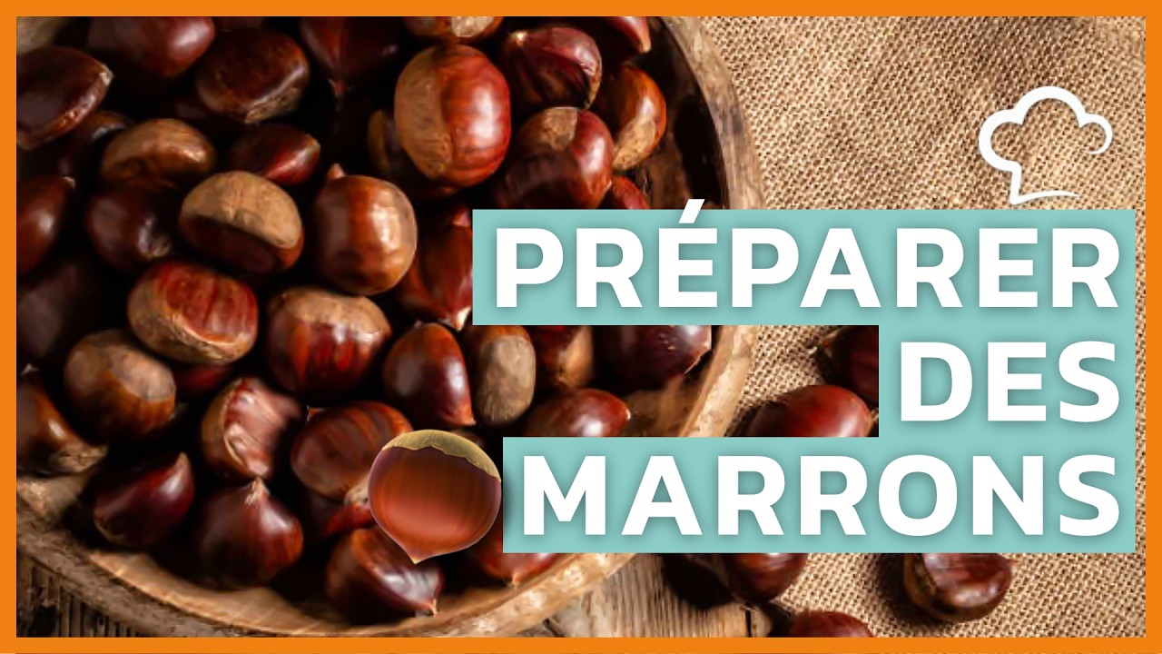 Préparer des marrons (rôtis)  | Recette Food’Cuisine