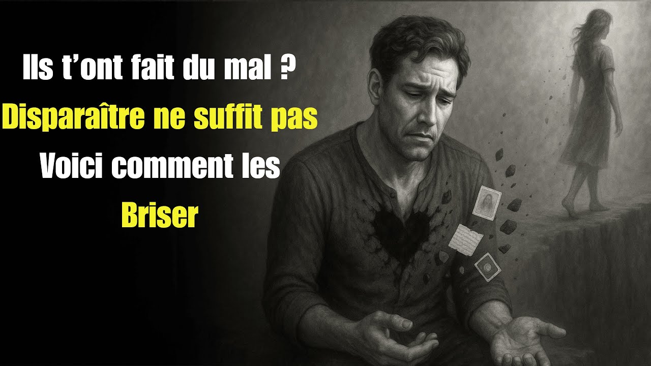 Disparaître ne suffit pas : Voici comment les briser après qu'ils t'ont fait du mal.