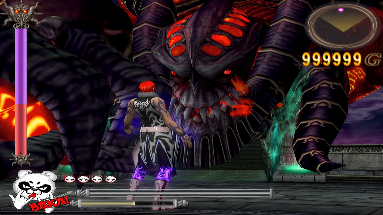 God Hand Azel Black X White Ending Hard Gameplay